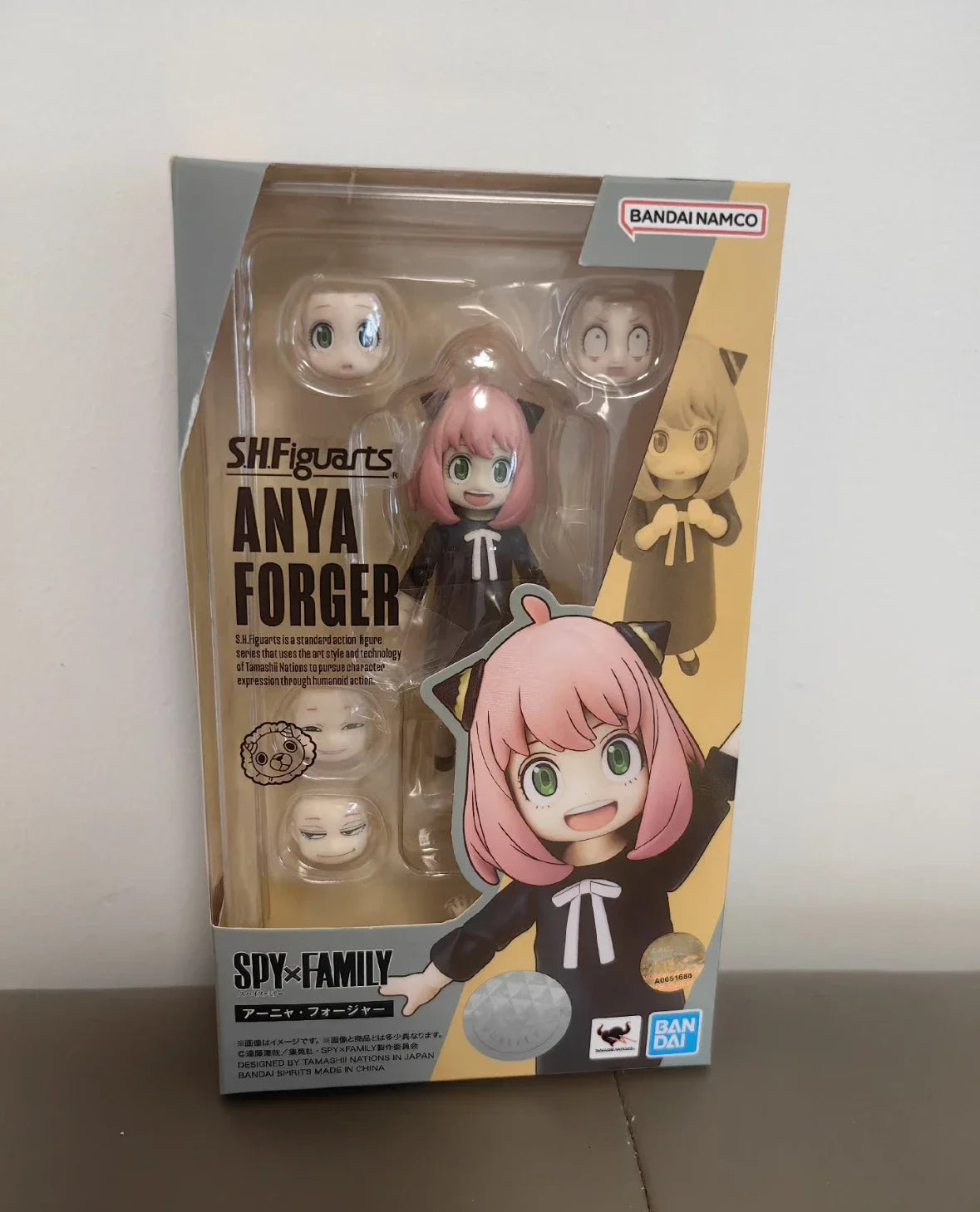 In Stock Bandai S.H.Figuarts Spy × Family Yor Forger Loid Forger Anya Forger PVC Model Animation Character Action Toy Toy Action