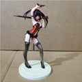 21cm Date A Live Kurumi Tokisaki Anime Twin Gun Girl Swimsuit Standing Pose PVC Figure Statue Desktop Decoration Gift