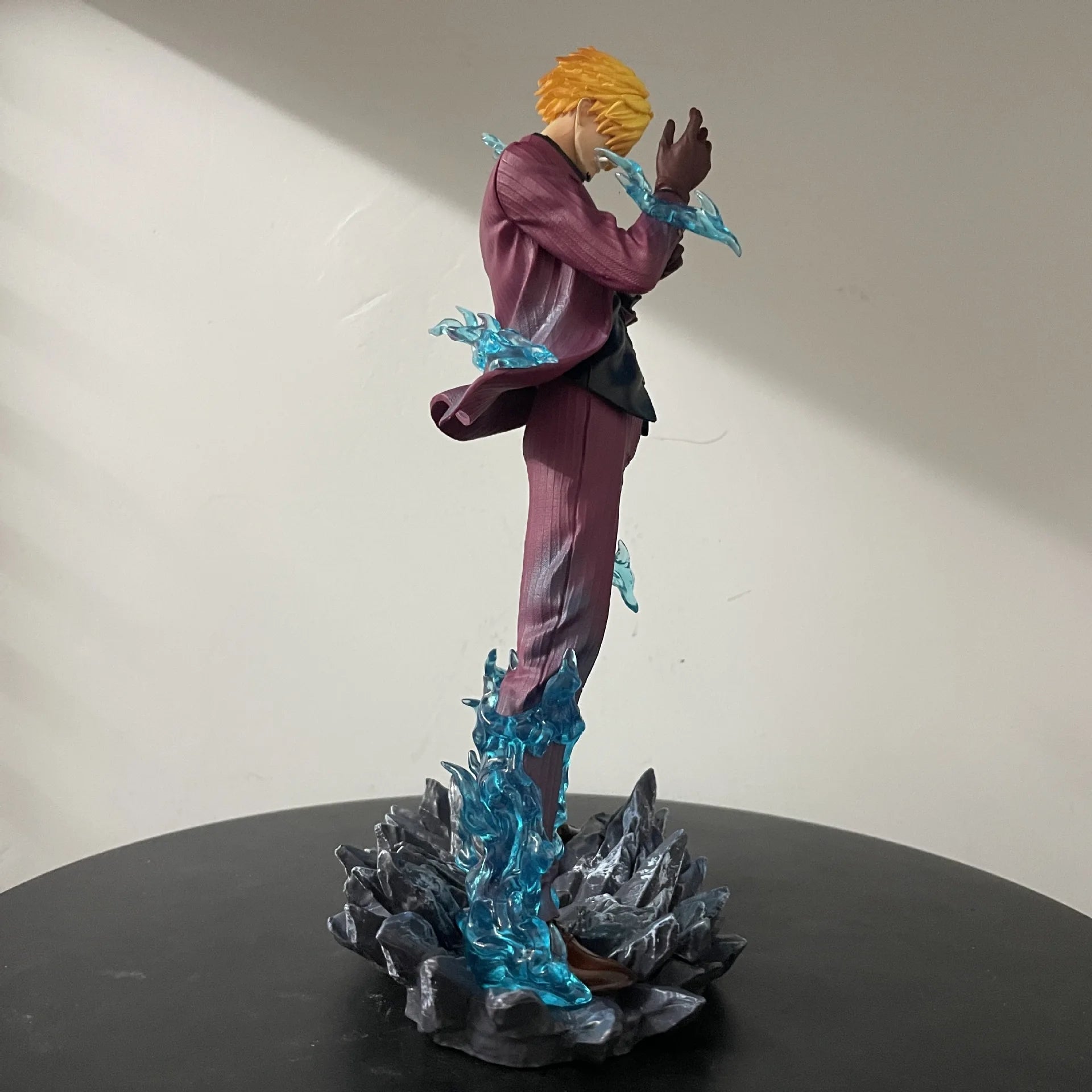One Piece Strohhutpiraten PVC-Figuren Luffy Zoro Nami Usopp Robin Sanji Statue Schreibtischdekoration Geschenk