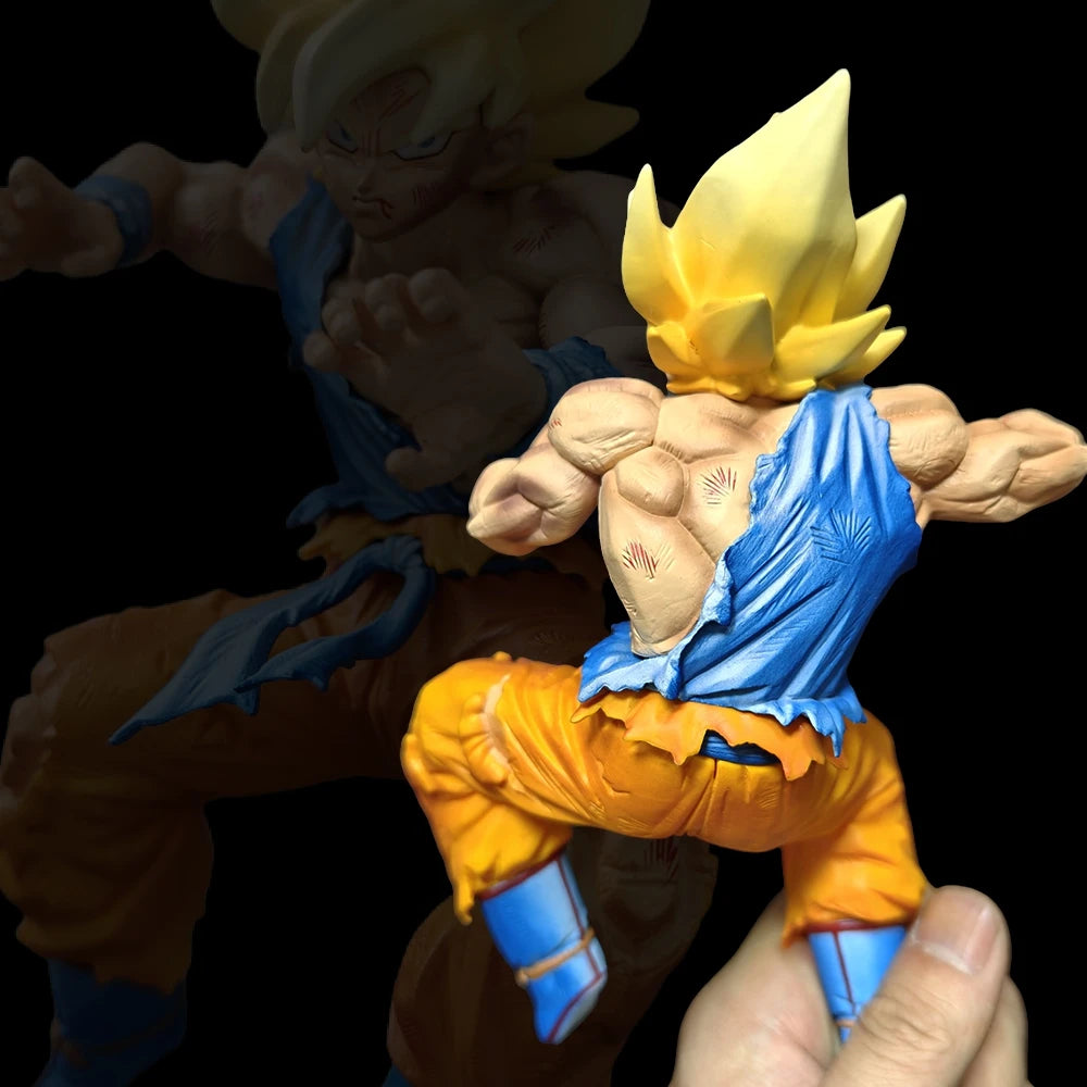 Hot Dragon Ball Son Goku Super Saiyan Anime Figure 22cm Goku DBZ Action Figure Model Gifts Collectible Figurines for Kids