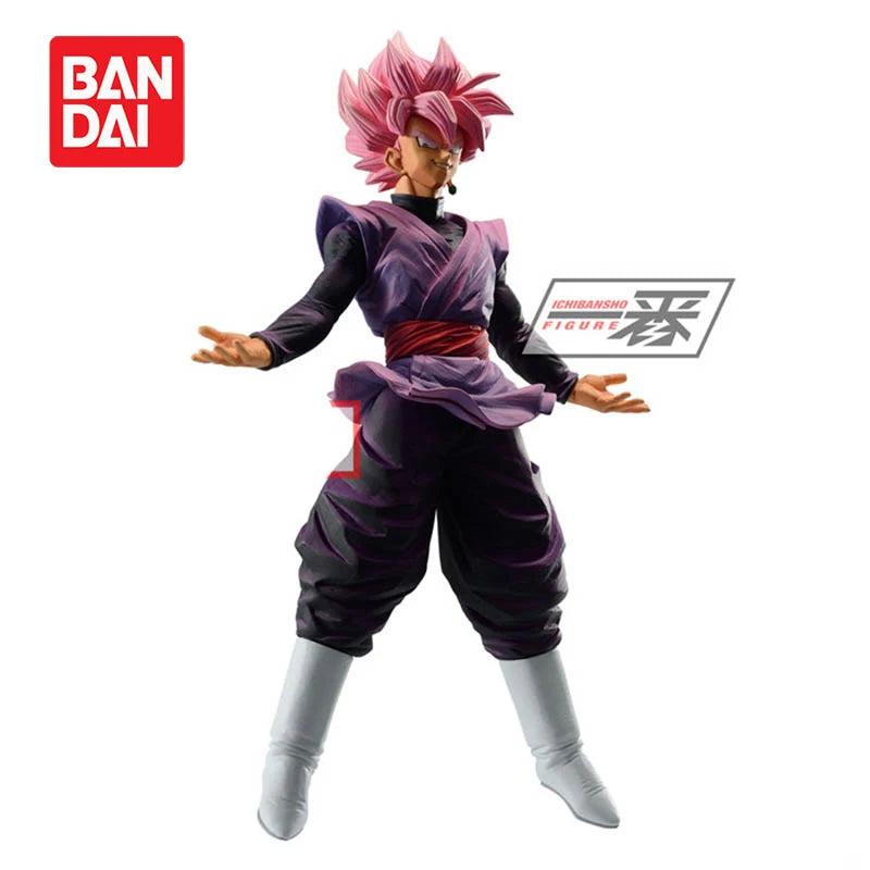 Banpresto Dragon Ball Super Dokkan Battle Pink Goku Prize Figure | Anime Collectible PVC Model, AuthenticCharacter Statue