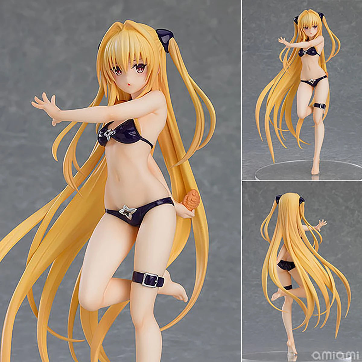 Original Genuine Max Factory Prepainted Pop Up Parade To LOVEru Darkness Konjiki No Yami H=185mm Anime Character Figure Model