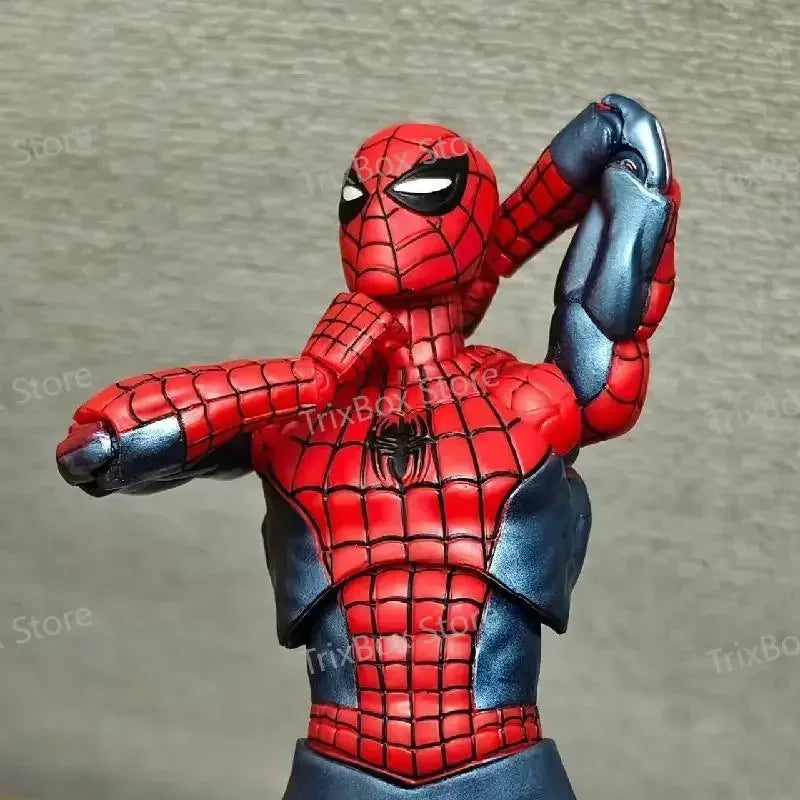 2026IN stock new CT toys 16CM Mafex 075 Spiderman Action Figure Spider Man Multiple Accessories Model Doll Toys Collection Gifts