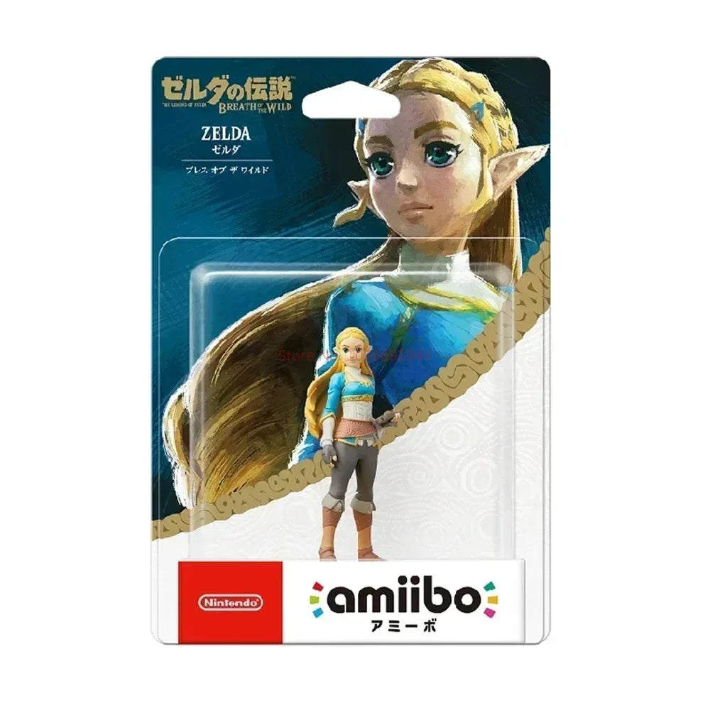 Genuine Amiibo Tears Of The Kingdom Twilight Princess Amiibo Link Ganon Figure Nfc Anime Figures Statue Christmas Gifts Toy