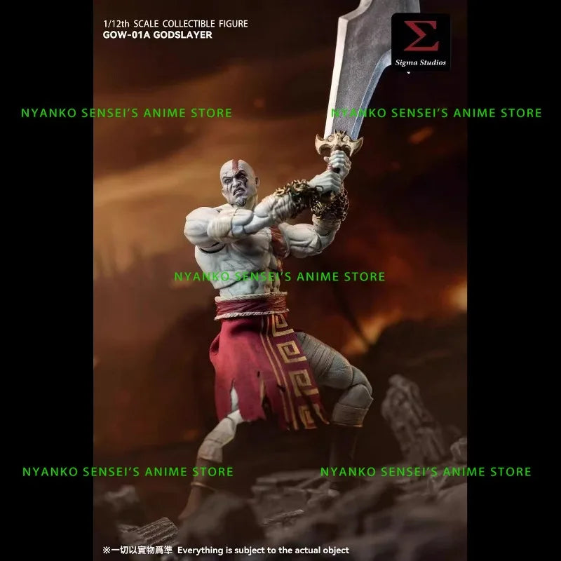 In Stock SIGMA STUDIOS GOW-01A GODSLAYER Li Kui 1/12 Scale Action Figure Anime Models Toy Doll Gift Hobby Collectible
