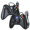 2 Pack Controller For Xbox 360/Slim/PC/Winodow 7/8/10 Wireless Gamepad Gaming Joystick 6-axis Dual Vibration Video Game Rocker