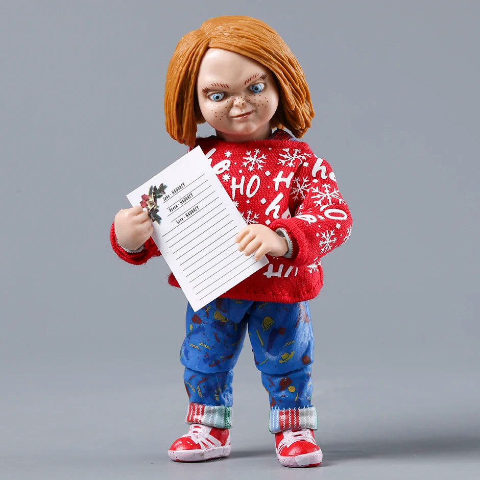 NECA Chucky TV-Serie Ultimate Chucky Holiday Edition 7 Zoll große Actionfigur