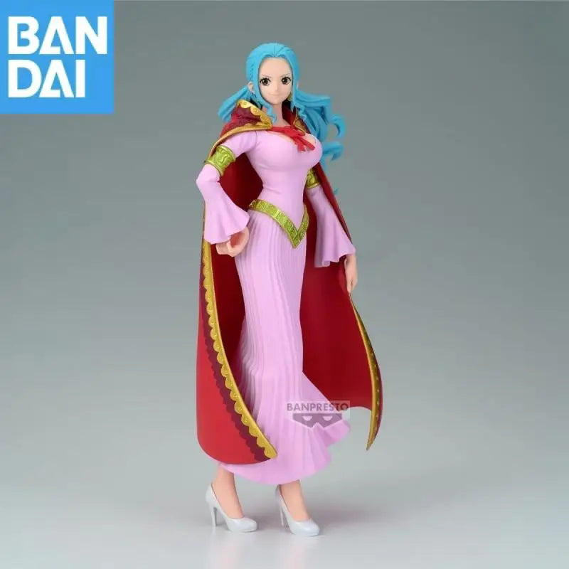 In Stock Bandai Namco Banpresto One Piece Monkey D Luffy Dragon Nefeltari Vivi The Grandline Series Special DXF Figure Model Toy