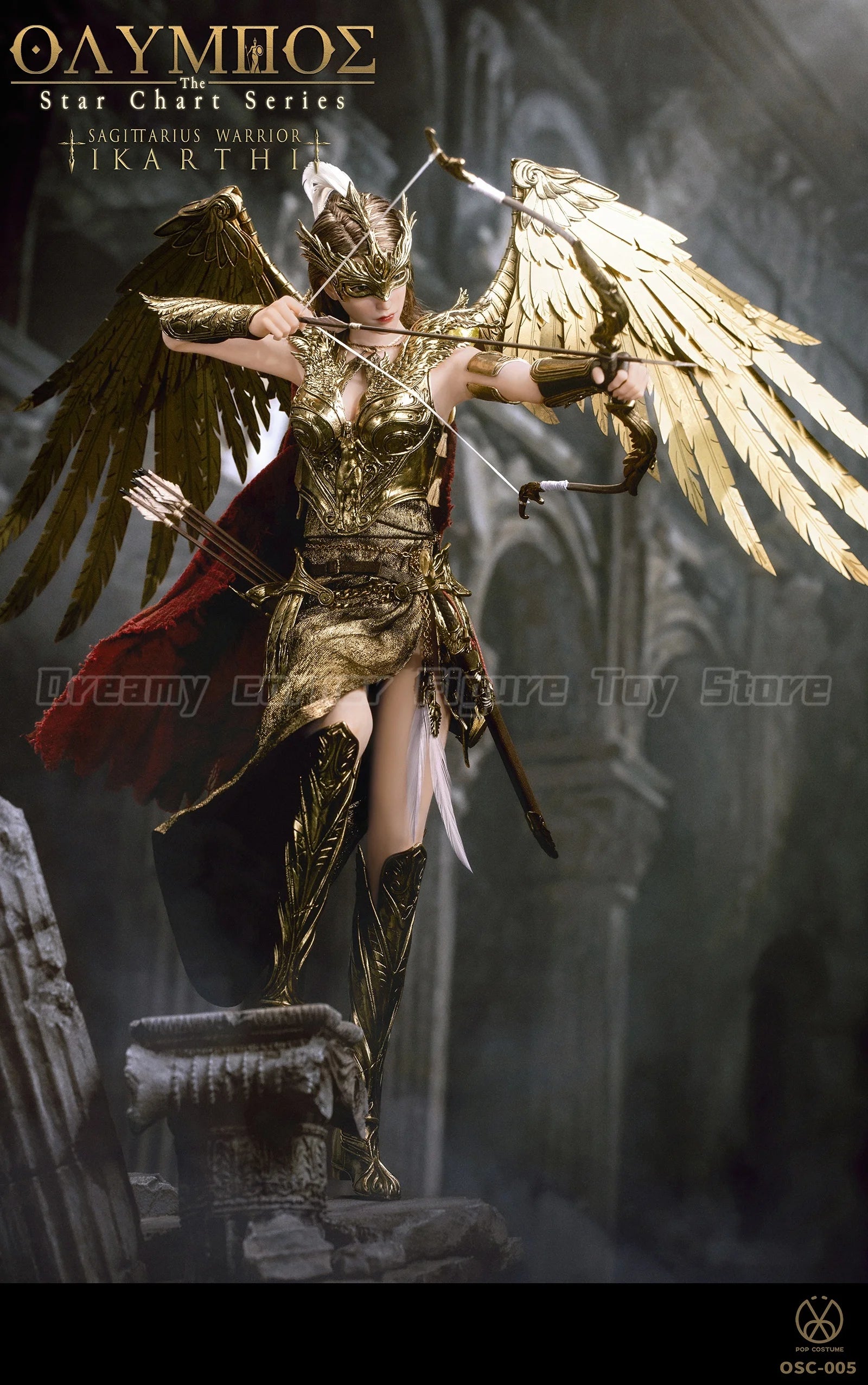 【In Stock】Original POP COSTUME OSC-005 The Star Chart Series Sagittarius Warrior Icarti 1/6 Action Figure Toy Collection Model