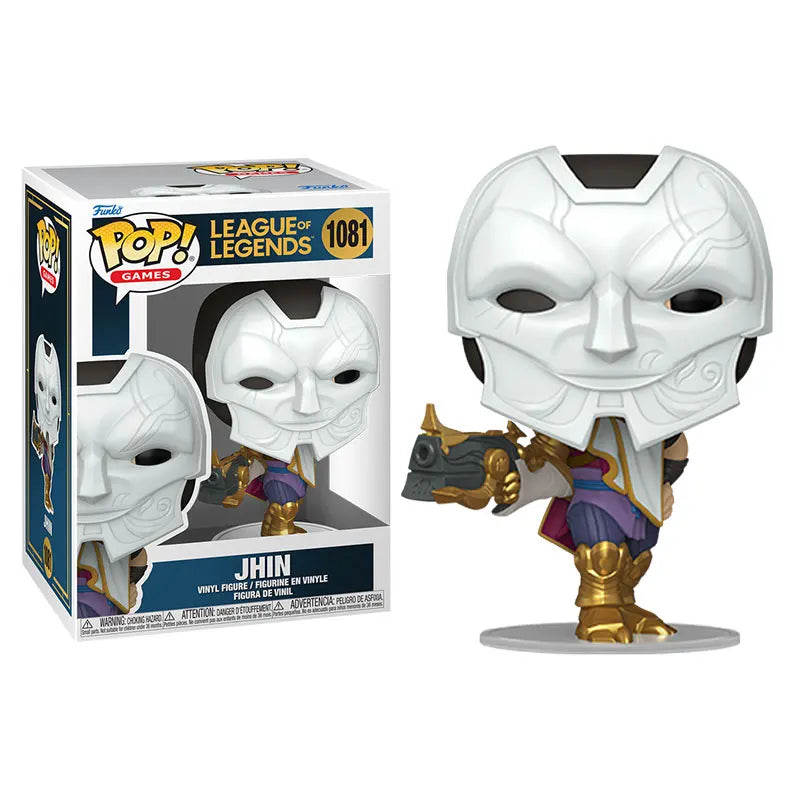 Funko Pop Yone Action Figures Model Toys Game League of Legends Figureine Model Doll Collectible Vinyl Figure Desk Decor Gifts