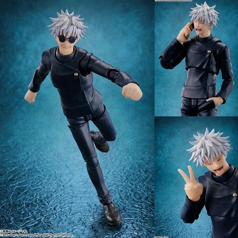 Spot SaleIn Stock 100%Original Bandai SHFiguarts S.H.Figuarts Satoru Gojo Jujutsu Kaisen Action Collection Figures Model Toysin