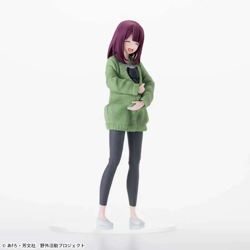 SEGA Desktop×Decorate Laid-Back Camp Kagamihara Nadeshiko Ayano Toki Shima Rin Anime Figure Toys Collections PVC Model Gift