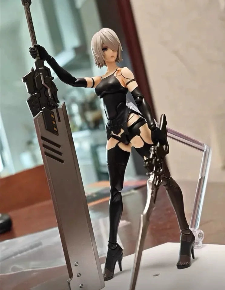 In Stock Max Factory figma 649 NieR:Automata Ver1.1a A2 YoRHa Type A No.2 Articulated Figure, Collectible Toy Gift