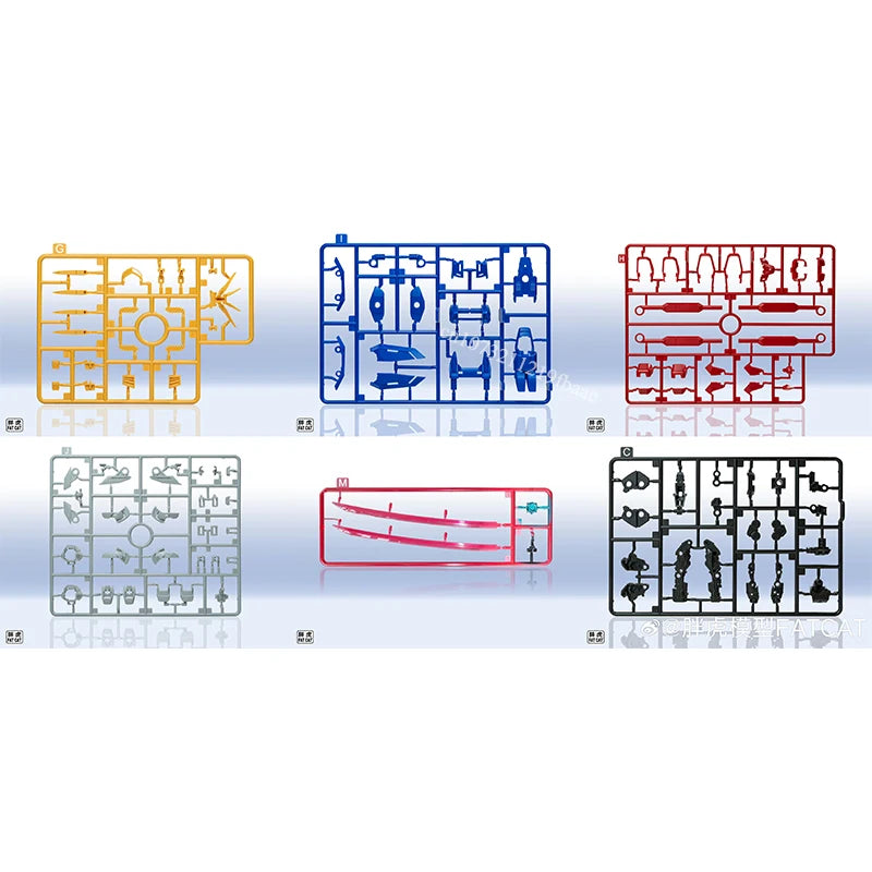 FAT CAT Modell GOD GF13-017NJ II RG 1/100 Bausatz Burning Toys Anime Actionfigur Roboter Geschenke Ausbrechender Brennender Finger