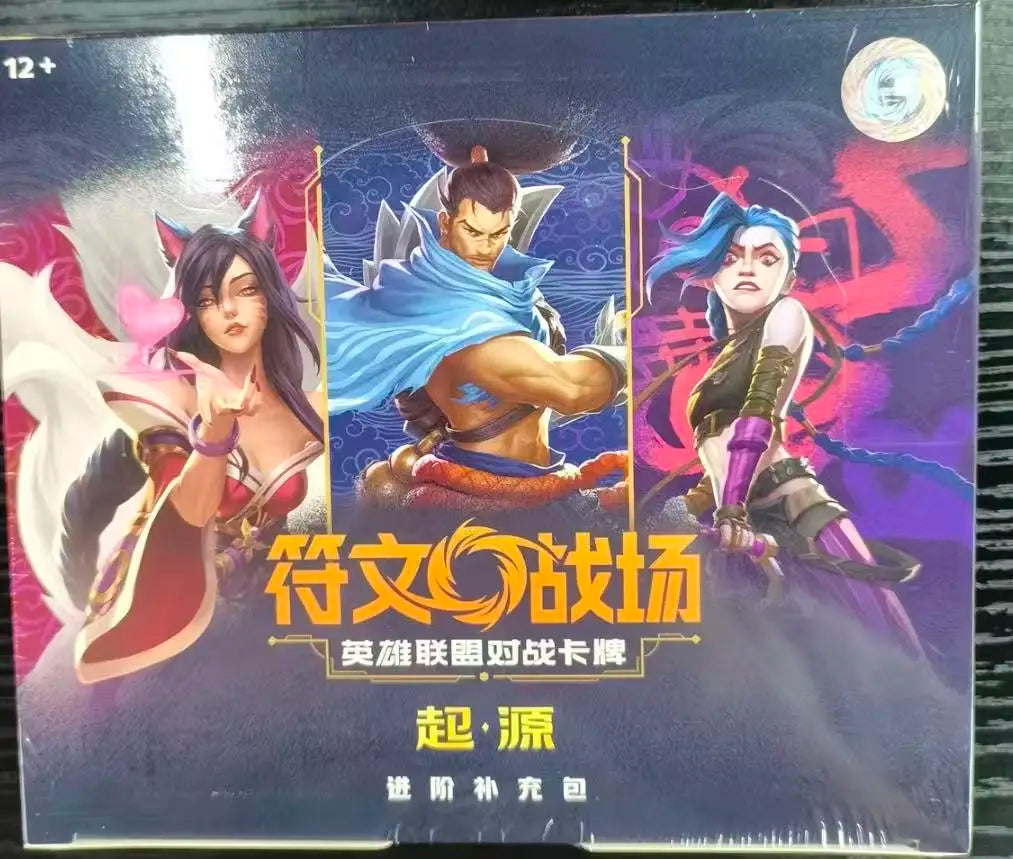 Genuine Riftbound Card Hero of Origins Supplement Pack LOL League of Legends Trading Battle Collectible Cards Game Toys Gifts