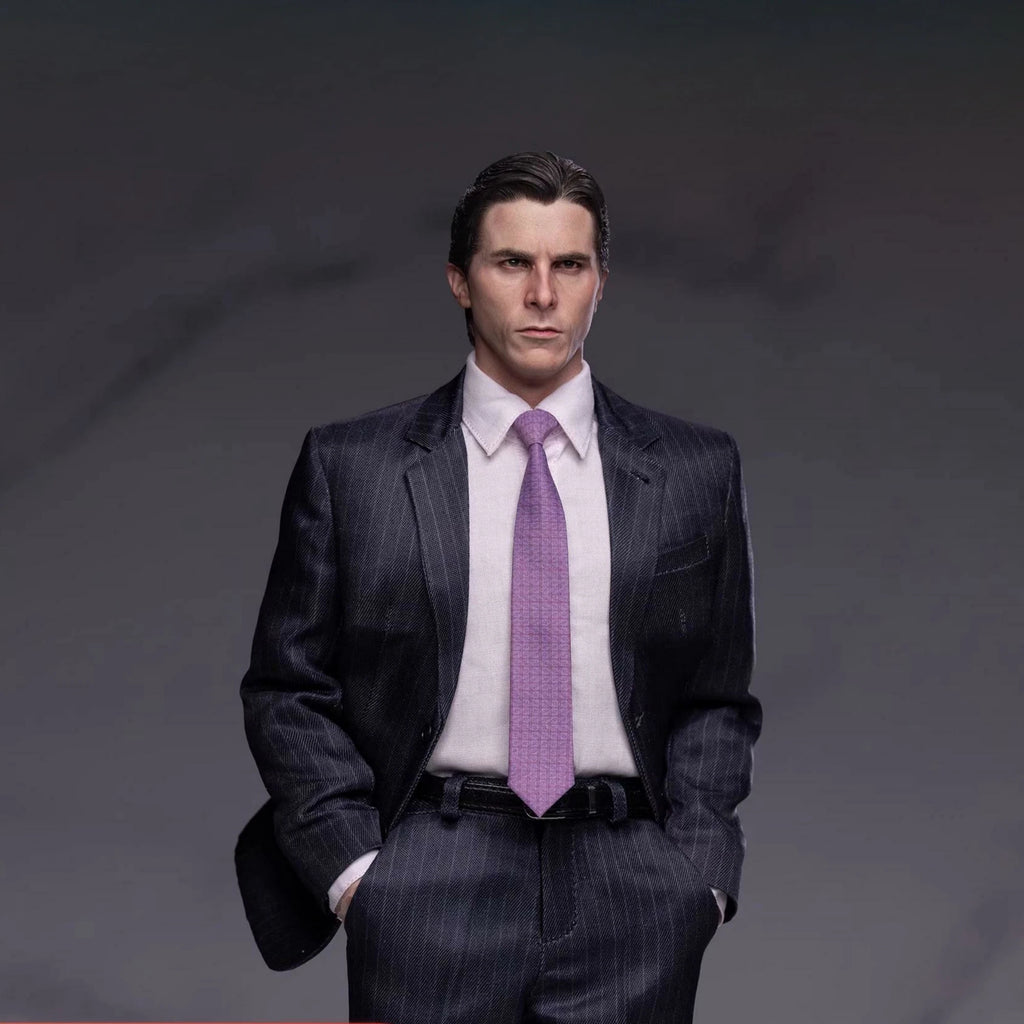 In Stock Topo Studio 1/6 Batman Dark Knight Rise Bell Striped Suit Tp022 Birthday Gift Desktop Ornament