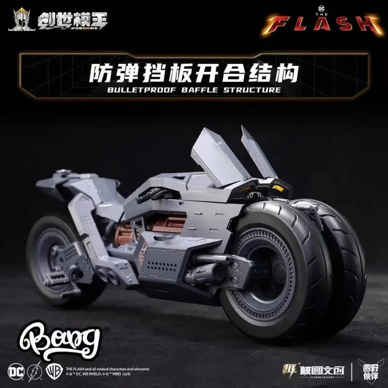 In Stock Modoking The Flash 1/12 Batman Ben Affleck Suit Motorcycle Batmobile Assembly Action Figure Collectible Toy Gift