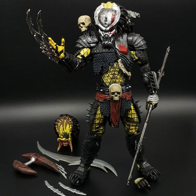 Predator Vs. Alien (Avp) Action Figure Set - Highly Articulated Movie Collectible (Gift For Fans) 20cm