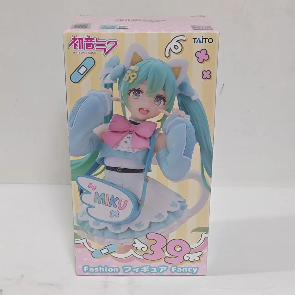 TAITO Original fashion Hatsune Miku Anime Figure Action Figurine Model Collector Toys Hatsune Miku BANPRESTO Collectible Gift