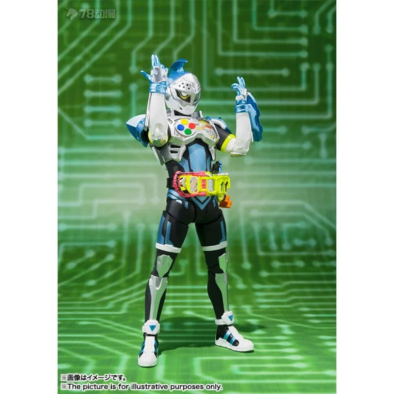 BANDAI Genuine S. H. Figuarts Series Movable Toys Kamen Rider Series Brave,Ex-Aid,Snipe Trio Movable Finished Product Model