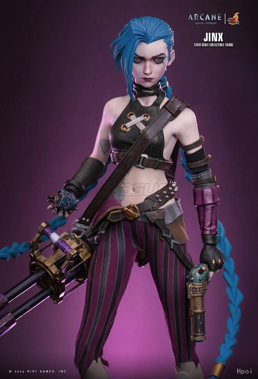 【MT】Original Hot Toys TMS137 Arcane Season 2 The Loose Cannon Jinx 1/6 Action Figure Toy Collection