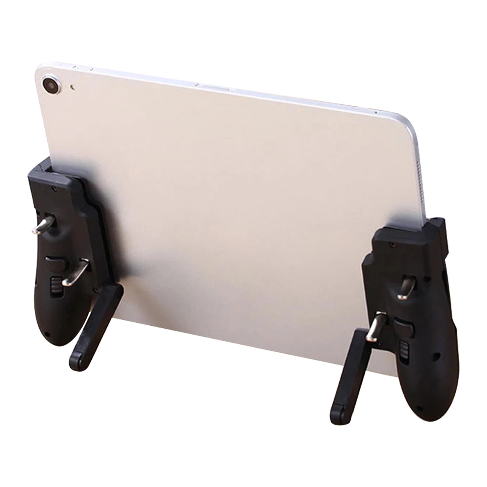 Six Finger Mobile Game Controller Joystick Trigger Handle L1R1 Shooter Fire Aim Button Gamepad Controller for iPad Tablet PUBG