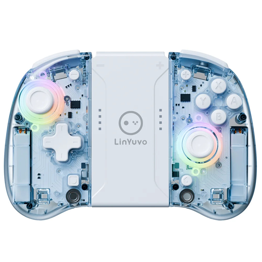 Meteor Light Joycons Wireless Controller for Switch/OLED with Programmable/Motion Control/Dual Vibration/Turbo