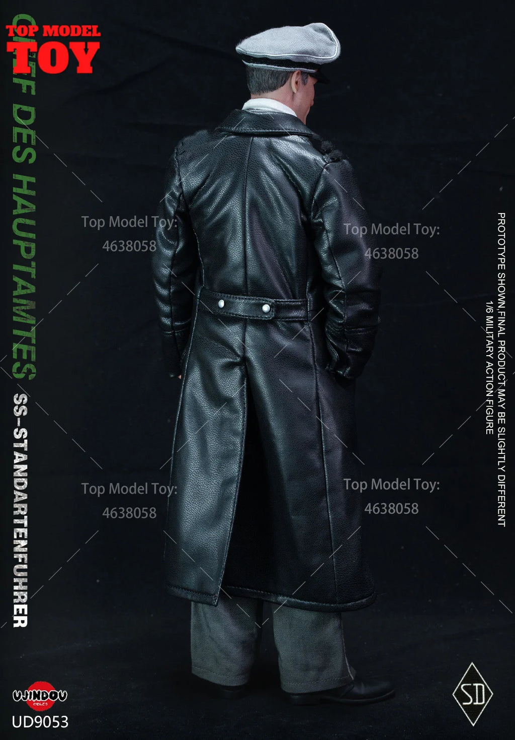 2026 Q1 UJINDOU UD9053 1/6 Scale Austrian Male Actor Full Set Action Figure Model Bastard Image 12'' Soldier for Collectible Toy