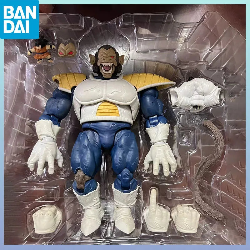 BANDAI In Stock S.H.Figuarts Dragon Ball Z Great Ape Vegeta SDCC-2025 Limited Edition Flocked Fur Texture Collectible Model New