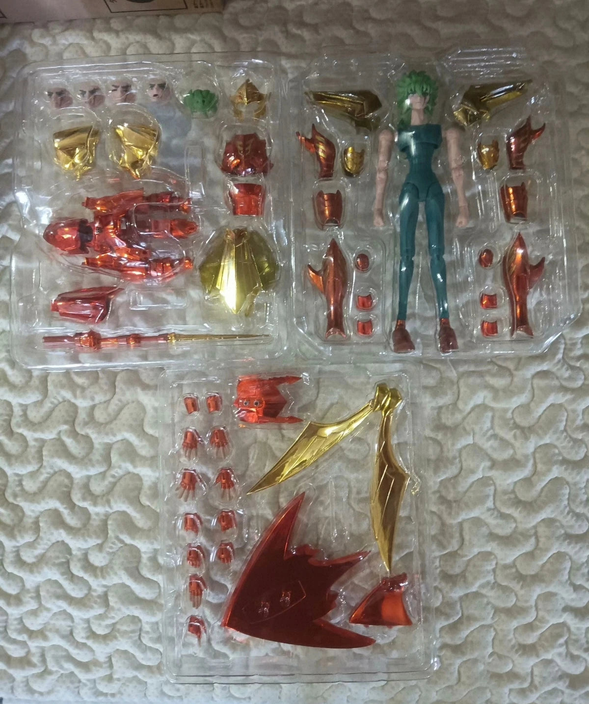 In Stock BANDAI Saint Seiya Saint Cloth Myth EX Siren Isaac 18cm Anime Model Action Figure Toy Collection Gift