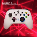 GameSir T4 Pro Weiße Version Bluetooth-Gaming-Controller 2,4G Kabelloses Gamepad für Nintendo Switch, PC, Mobiltelefone und Cloud-Spiele