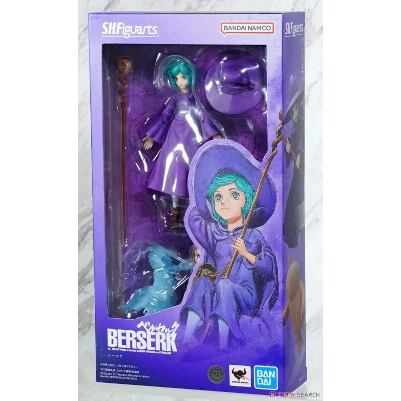 Bandai Original SHF S.H.Figuarts Berserk Casca Guts Schierke Isidro Zodd Action Anime Figure Model Toy Gift for Kid Desk Decor