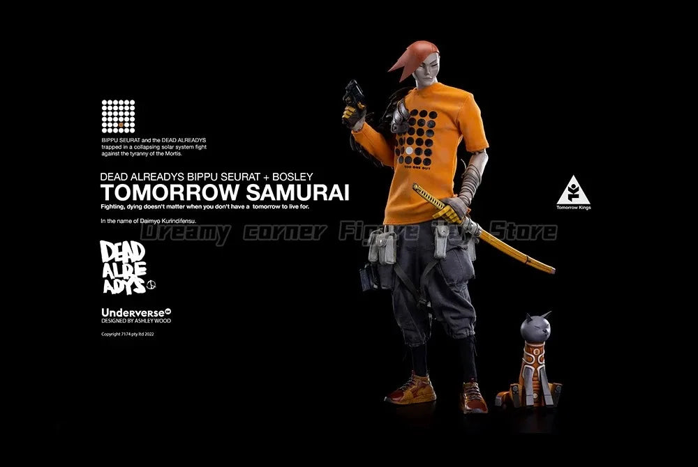 【In Stock】Original UNDERVERSE NDERVERSE TOMORROW KINGS Series BIPPU SEURAT 1/6 Action Figure Ornament Toy Model