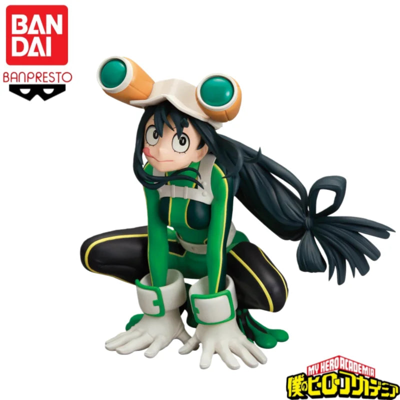 In Stock Original Banpresto My Hero Academia Radiant Charm Asui Tsuyu Anime Characters Model Toys Birthday Present Garage