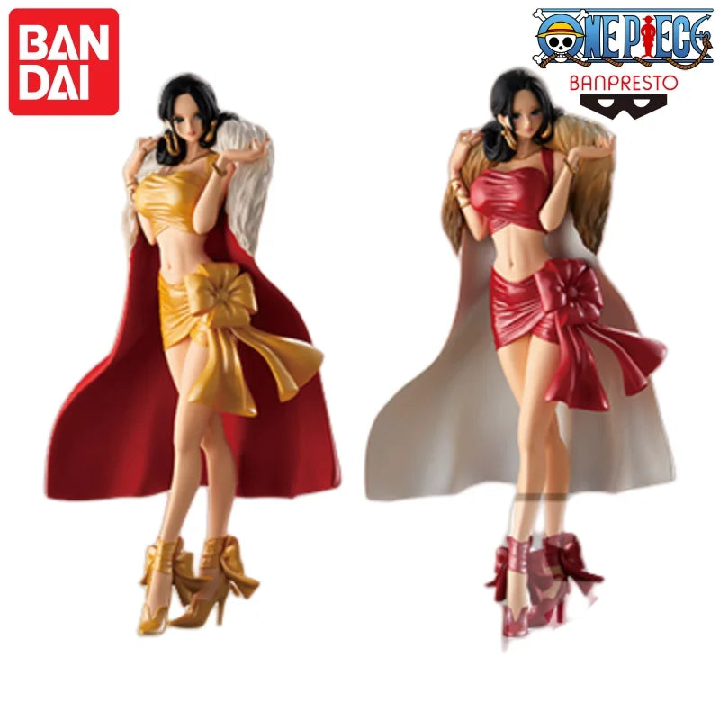 В наличност Bandai Banpresto Original One Piece Glitter Glamours Charlotte Pudding Boa Hancock Kalifa Модел кукла Чисто нова в кутия