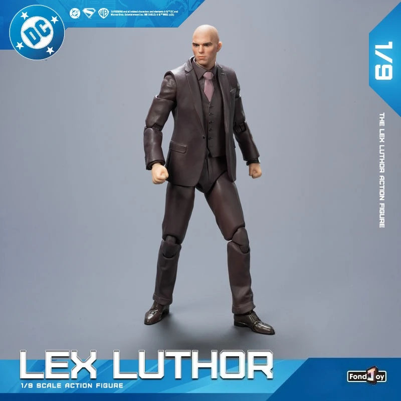 In Stock Fondjoy New Superman Movie Lex Luthor 1/9 Action Figure DC Superman Movie Version Figure Ornaments for Toy and Boy Gift