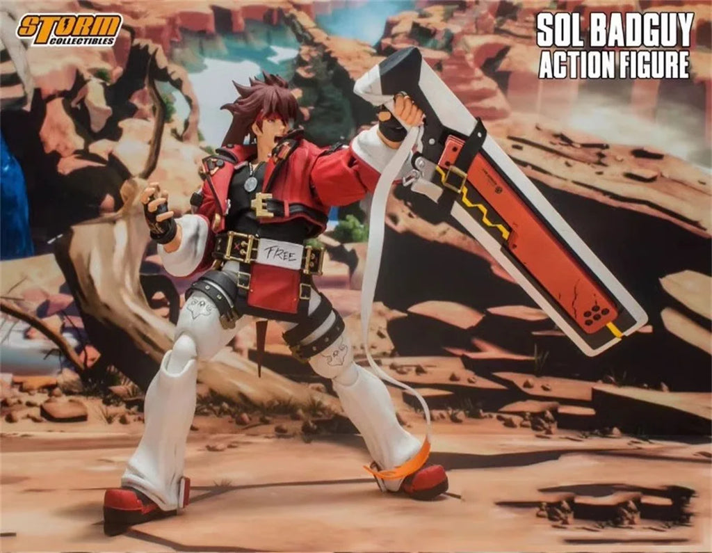 Storm Toys 1/12 Soldier ACSB01 ACSB01GN ACSB01BL Sol Badguy 6'' Action Figure Model Toy In Stock