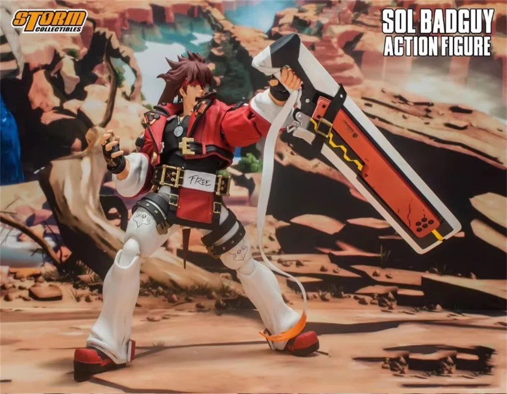 Storm Toys 1/12 Soldier ACSB01 ACSB01GN ACSB01BL Sol Badguy 6'' Action Figure Model Toy In Stock