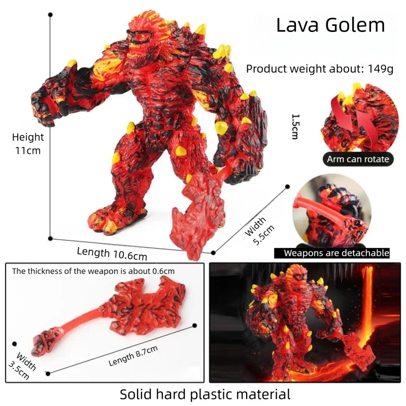 Original Myth Dragon Monster Model Realistic Animal Action Figures Dinosaurs Demon Model PVC Collection Kids Toy Boy Gift