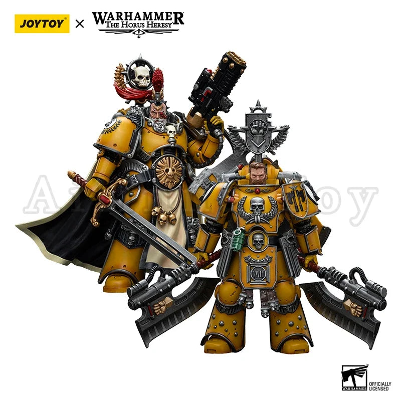 JOYTOY 1/18 Action Figure The Horus Heresy Fists Legion Praetor And Fafnir Rann Re-issue Version Anime Model Collection Toy