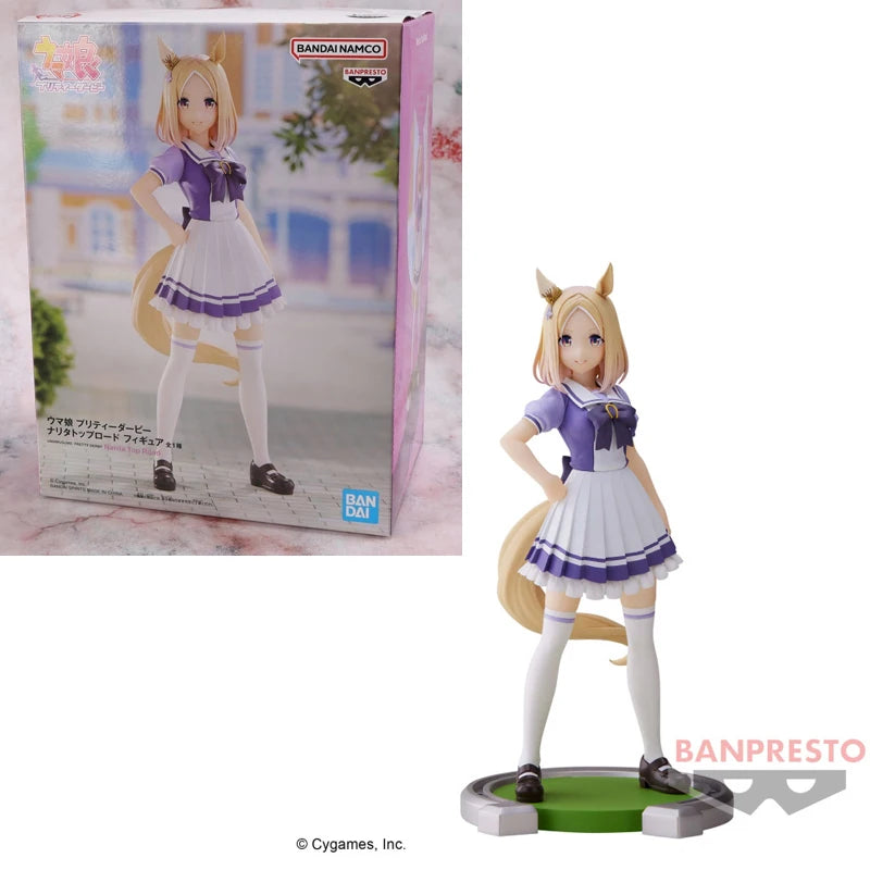 Fast Shipping Bandai Anime Pretty Derby BANPRESTO Special Week Rice Shower Silence Suzuka Tokai Teio Original Model Toys Figure