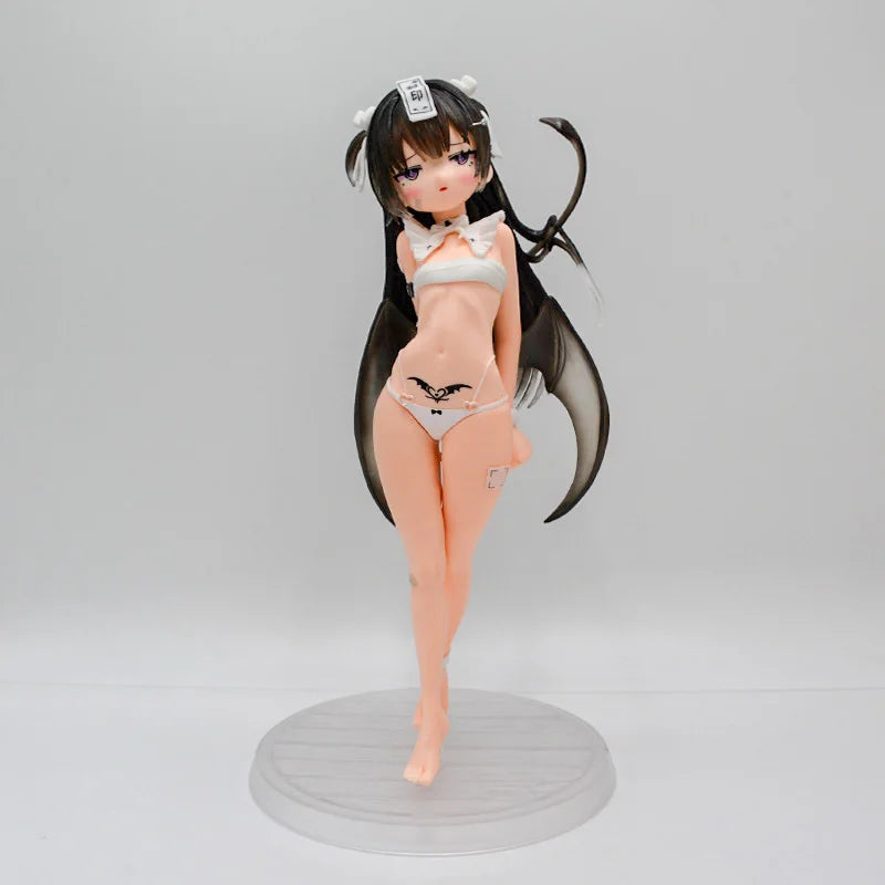 25cm OMAHA Charm Taya Devil Anime Figure Shinomiya Kanna Little Devil Action Figure Little Demon Lilith Figurine Model Doll Toys