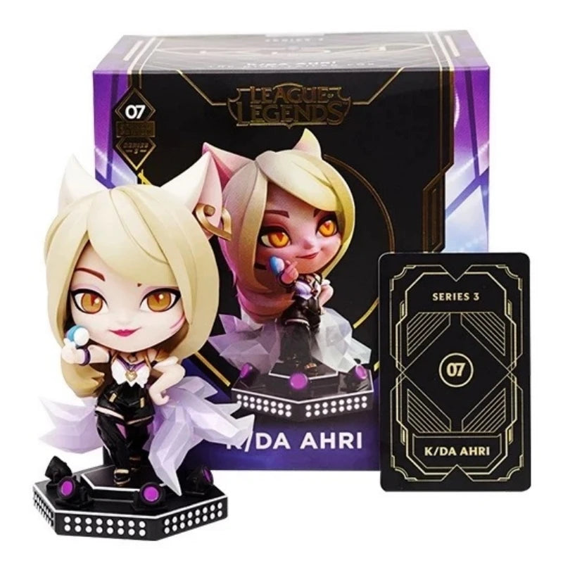 New League Of Legends Lol K/Da Ahri Figure Kd Ahri Figure Game Peripheral Ornament Toy Birthday Gift Stock Garage Kit Kda  Ali