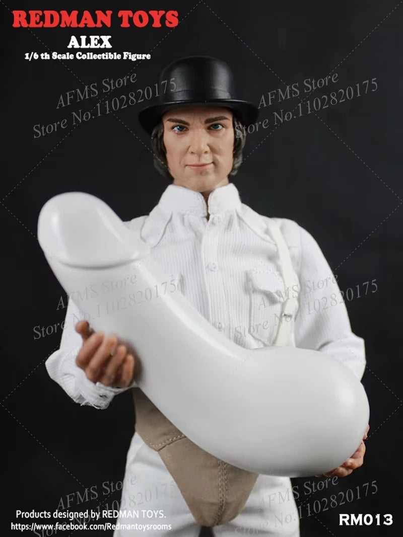 REDMAN TOYS RM013 1/6 Scale Men Soldier Violent Teenagers Alex Classic Novel A Clockwork Orange Full Set 12inch Action Figure