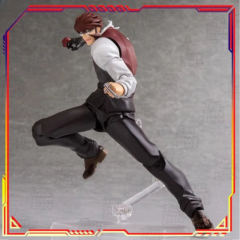 Max Original Blood Blockade Battlefront Klaus V Reinherz Anime Action Figure Figma Series Collectible Model Toy Assembly Kit