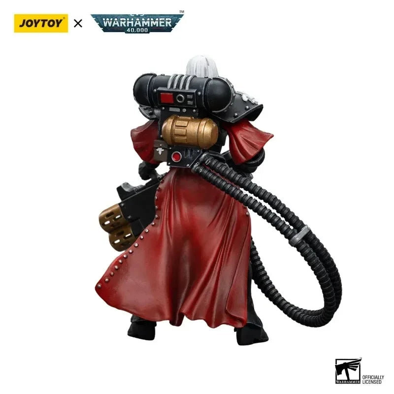 【In Stock】JOYTOY  40k 1/18 Action Figures Anime 10.7cm Adepta Sororitas Retributor with Heavy Flamer Collection Model Toys