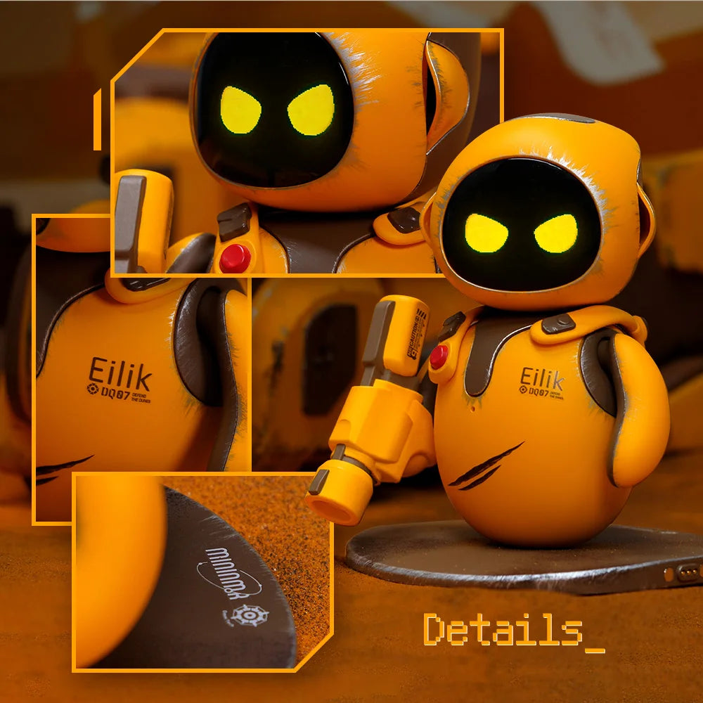 Eilik DQ - Touch Interactive Toys, Cute Robot Pets with Abundant Emotions. Idle Animations&Exclusive Mini-Games. Special Version