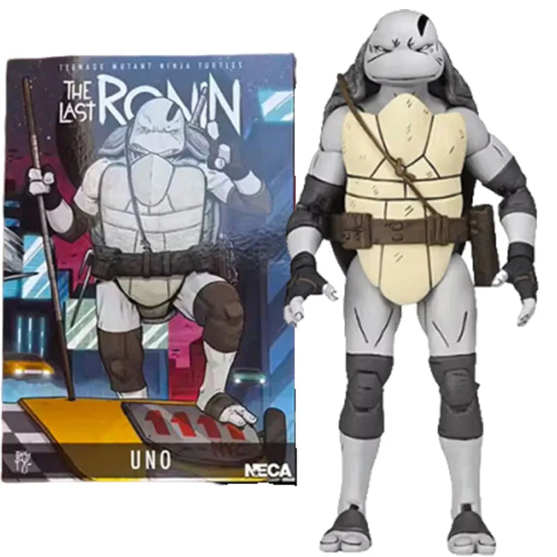 NECA Teenage Mutant Ninja Turtle Action Figure TMNT The Last Ronin Figuras Uno Yi Moja Odyn Figurine Anime Model Original Gift