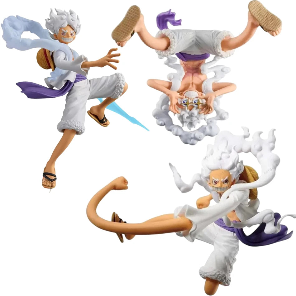 Original Bandai Anime One Piec Banpresto Koa Artist Luffy King Gear 5 Figures Model Toy Ornament Christmas Gift Hot In Stock