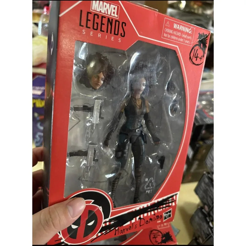New Original Hasbro Marvel Legends Series MARVEL'S DOMINO Action Figure Model Toy Birthday Gift Collection